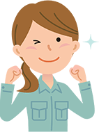女性スタッフイラスト