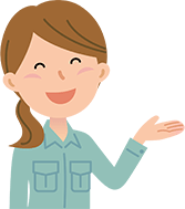 女性スタッフイラスト